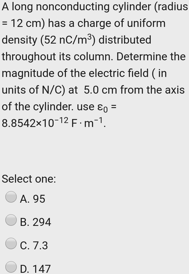 solved-long-nonconducting-cylinder-radius-12-cm-has-a-charge-of