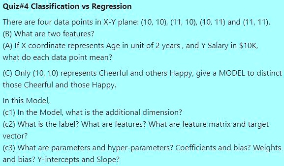 SOLVED: Write a Linear Regression program code for the below data in ...
