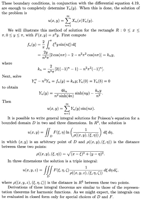 SOLVED: These boundary conditions, in conjunction with the differential ...