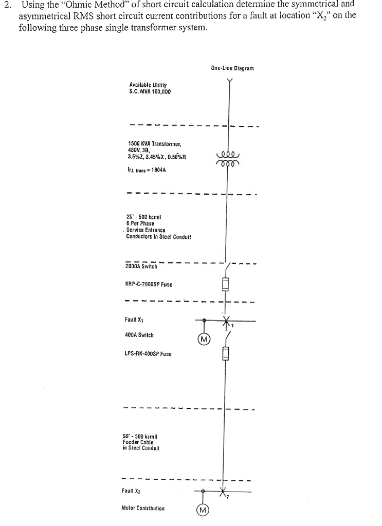 Motor Contribution Short Circuit Calculation – OCWWI