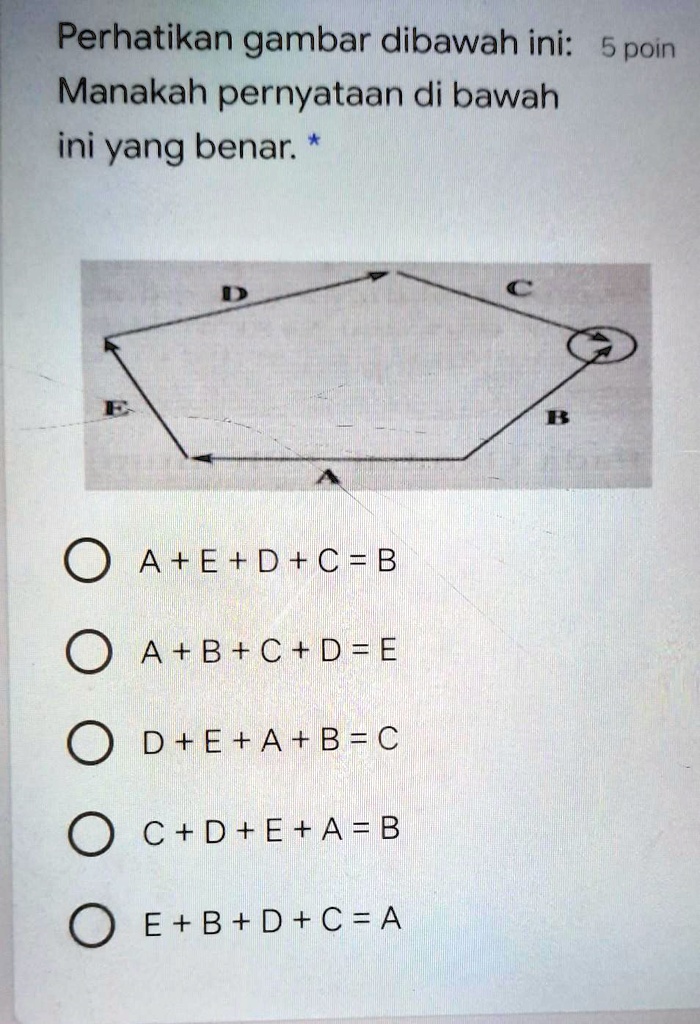 SOLVED: Perhatikan Gambar Dibawah Ini: 5 PoinManakah Pernyataan Di ...