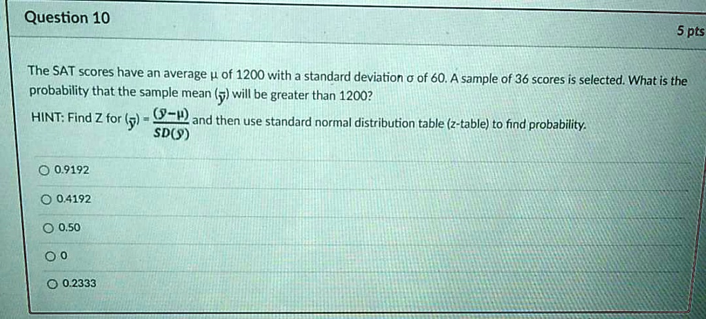 sat scores 1200