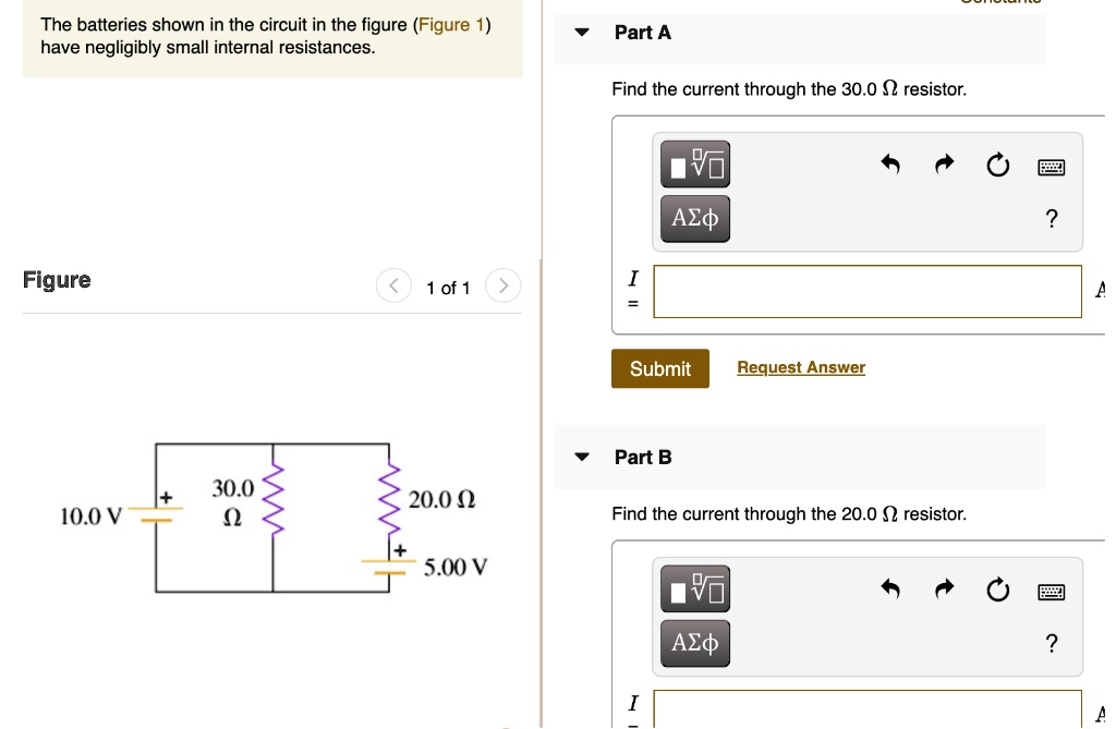 The Batteries Shown In The Circuit In The Figure Fig SolvedLib