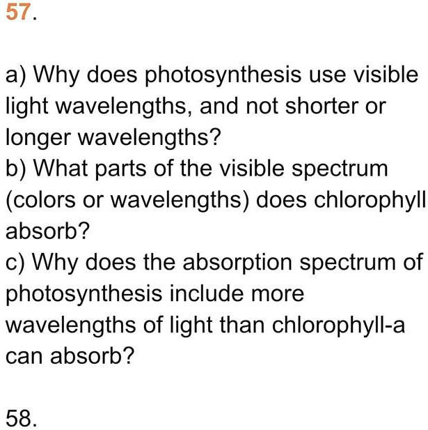 Solved: Cell Bio Please Could You Help Me With This Questions 57. A)why 