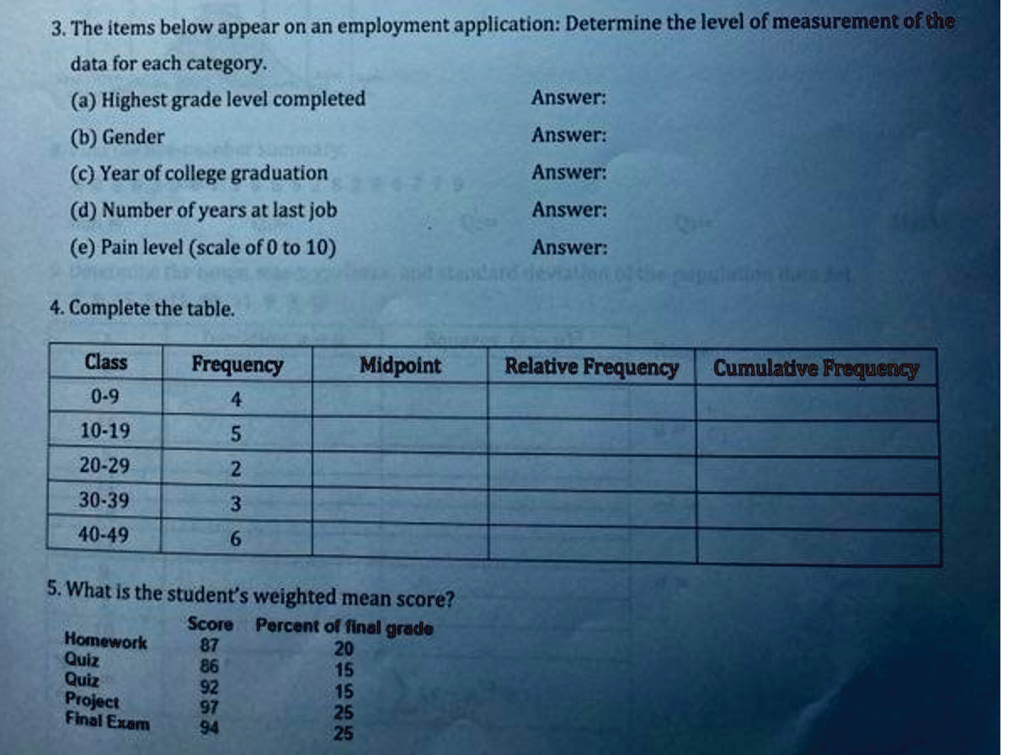 SOLVED The Items Below Appear On An Employment Application Determine solved-the-items-below-appear-on-an-employment-application-determine
