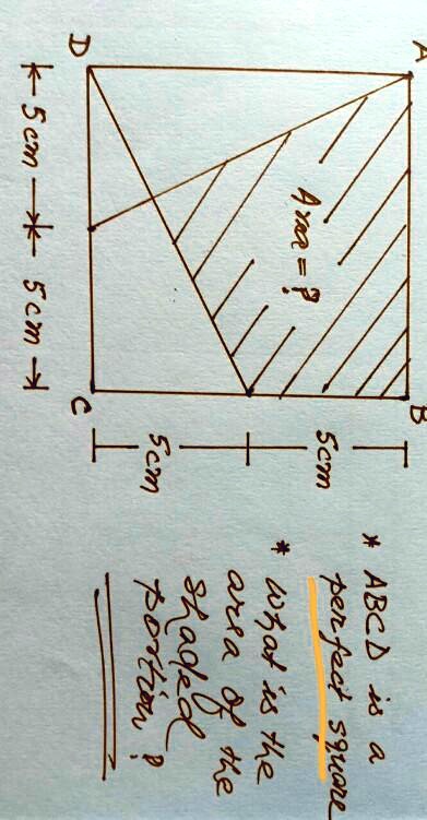 Solved Find The Area Of Shaded Part