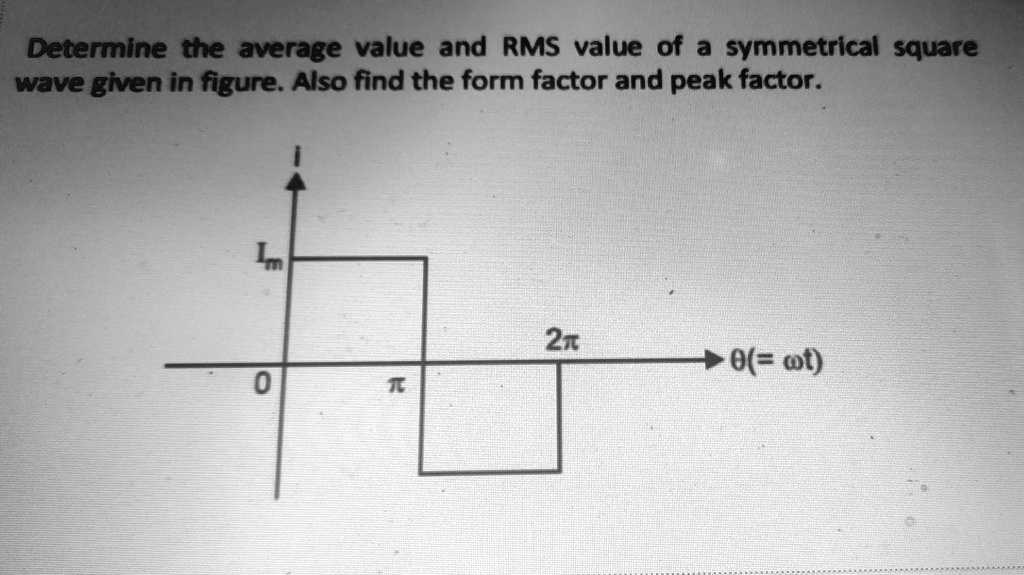 solved-determine-the-average-value-and-rms-value-of-a-symmetrical