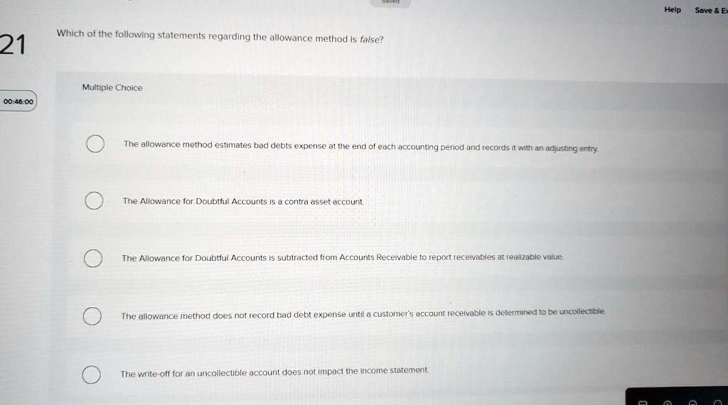 Which One Of The Following Statements About Estimates Is False?