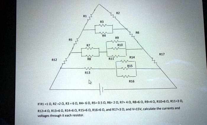 SOLVED R1O R14 R15 R16 0 R8 6 R9 4 0 R10 6 R11 3 0 If R1 10