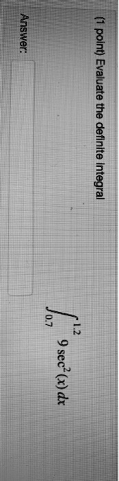 answer qujod evaluate the definite integral 3 sec x dx 99817