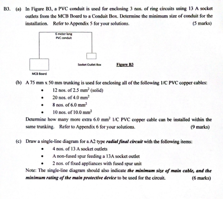 SOLVED 03 4 In Figure B3 4 PVC Conduit Is Used For Enclosing 3 SOLVED 03 4 In Figure B3 4 PVC Conduit Is Used For Enclosing 3