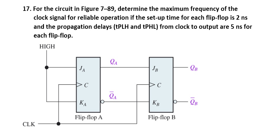 SOLVED: 17. For the circuit in Figure 7-89, determine the maximum ...