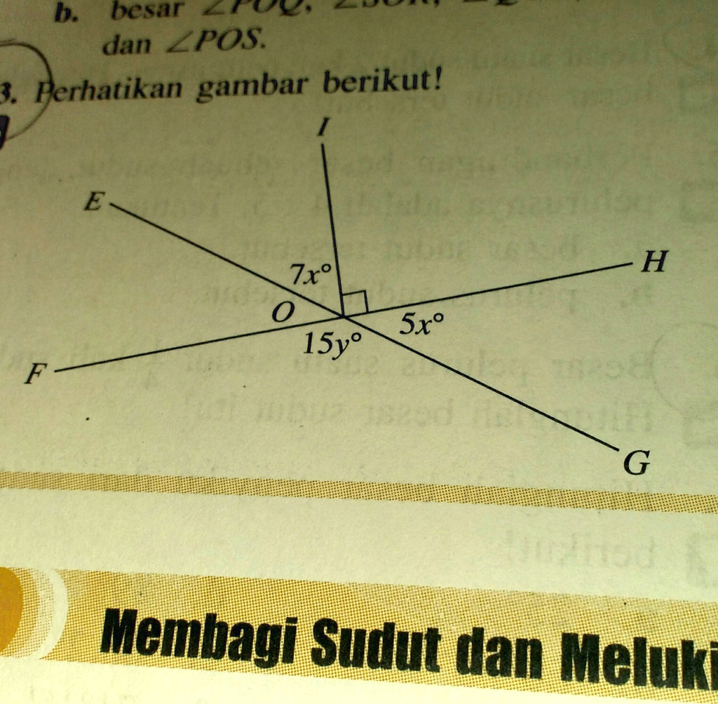 SOLVED: A. Hitunglah Nilai X Dan Yb. Hitunglah Besar Prnyiku Sudut EOF ...