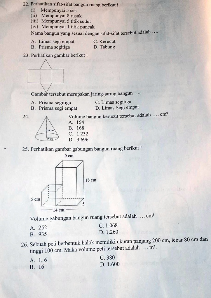 Solved Plisss Kak Tolong Besok Dikumpulkan 22 Perhatikan Sifat Sifat