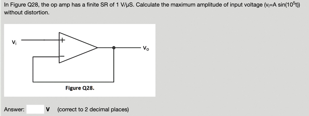 SOLVED: Hi, can you help me solve the following analog electronic op ...