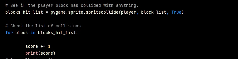 SOLVED: pygame sprite instead of delete block, change the block color ...