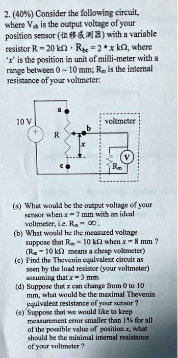 Video Solution: Consider The Following Circuit Where Va Is The Output 