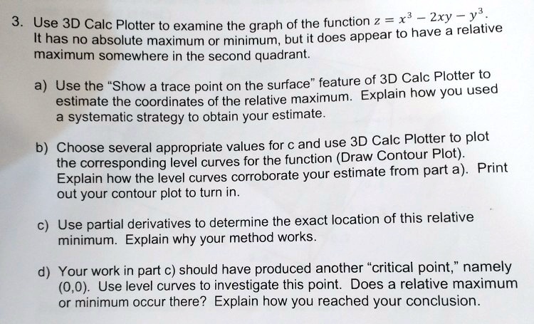 3d calc store plotter