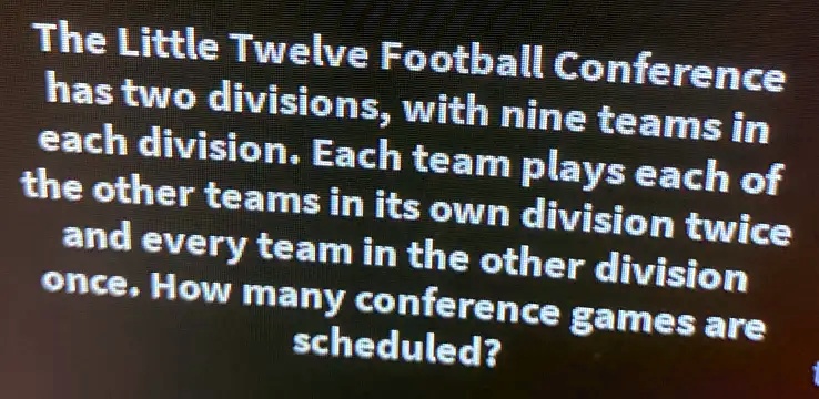 solved-the-little-twelve-football-hastwo-conference-divisions-with