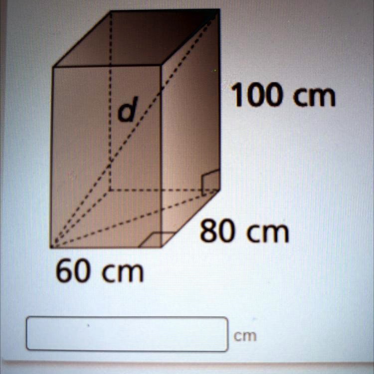 SOLVED: 'A box in the shape of a rectangular prism has the dimensions ...