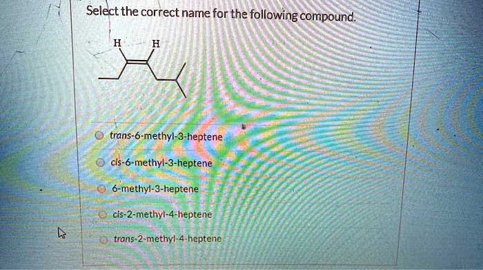 2 methyl 3 heptene cis and trans