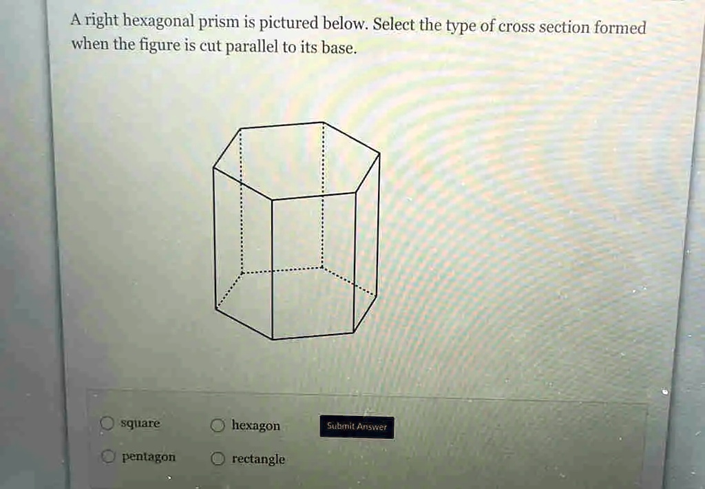 right hexagonal prism