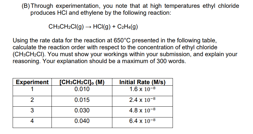 SOLVED B Through experimentation you note that at high