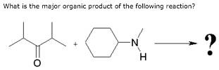 What is the major organic product of the following reaction?
+H
?