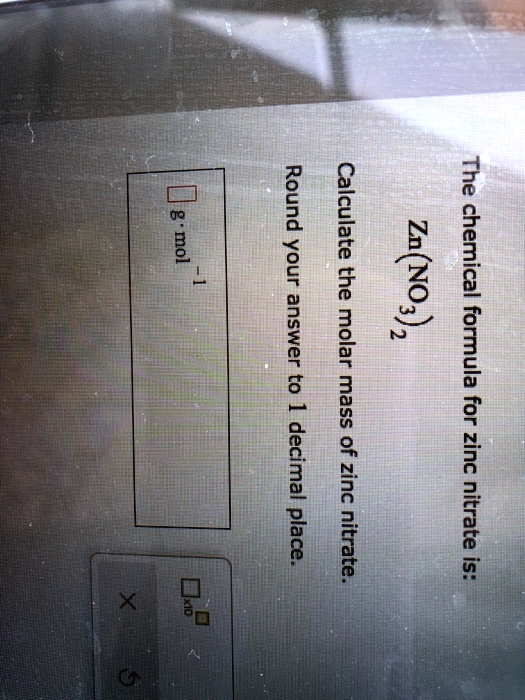 SOLVED The GagnGve mol your the 2 answer molar formula to mass for