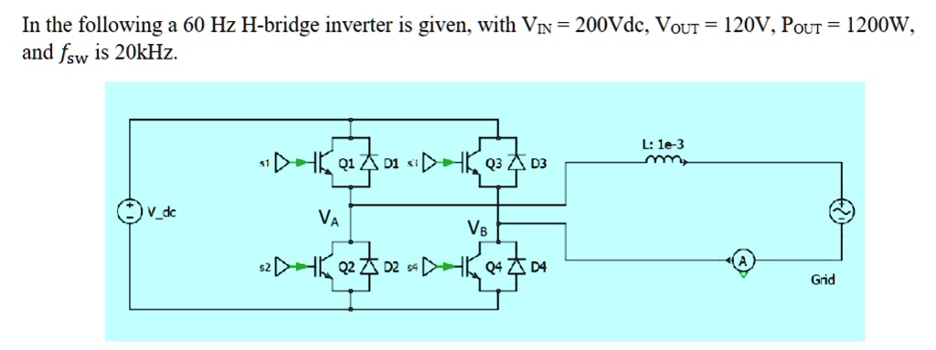 SOLVED: Texts: If all the components are ideal, derive an expression ...