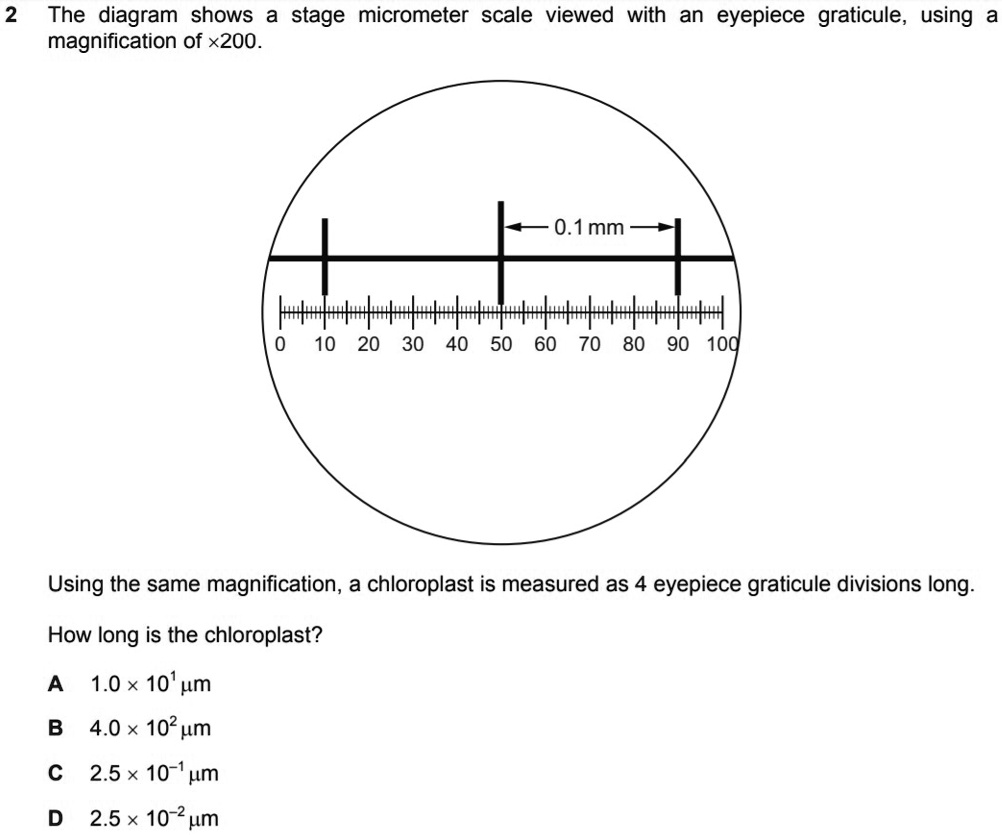 SOLVED: PLEASE EXPLAIN! The answer is A. The diagram shows a stage ...