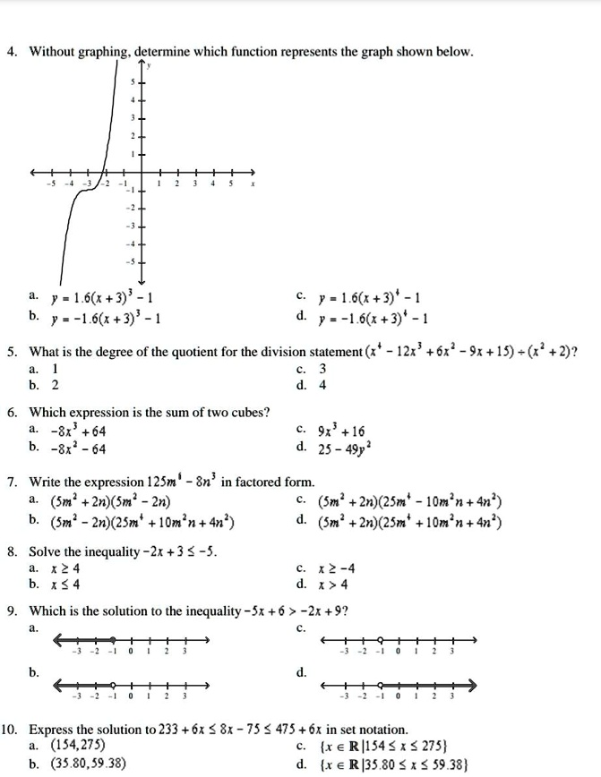 solved-4-without-graphing-determine-which-function-represents-the