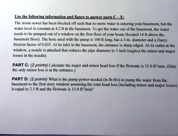 SOLVED Use The Following Information And Figure To Answer Parts C E solved-use-the-following-information-and-figure-to-answer-parts-c-e