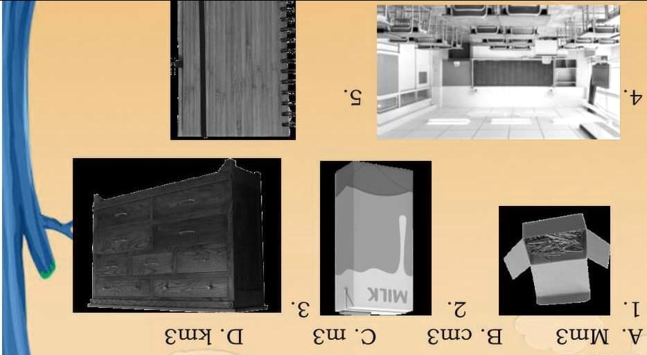 Solved B What Unit Of Measure Will You Use In Each Picture Below A Mm3 B Cm3 C M3 D Km31 2 3 4 5 Pasagot Po Plsss 0 Milk 0 M3 0 C Cm3 M