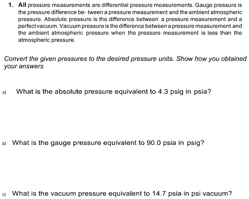 The Difference Between Differential and Absolute Pressure