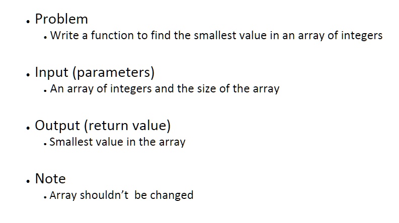 VIDEO solution: In C++: Problem: Write a function to find the smallest ...