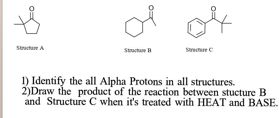 Structure a structure b structure c 1 identify the all alpha...