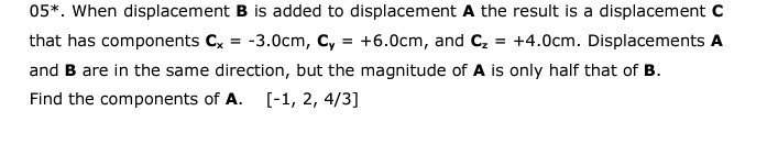 05 When Displacement Mathbfb Is Added To Displacement Mathbfa The ...