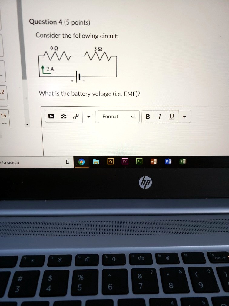 Question 4 5 points consider the following circuit 24 what...