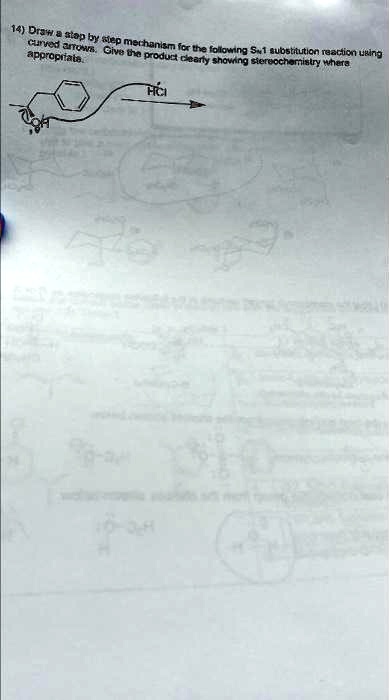 Sn1 Reaction Mechanism Arrows