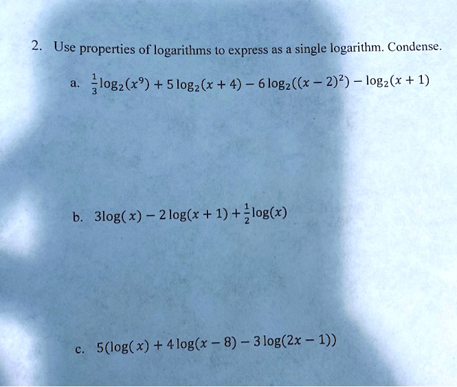 Integral e^5log x - e^4log x / e^3log x - e^2logx