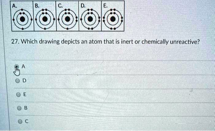 which-of-the-following-is-chemically-inert-unreactive