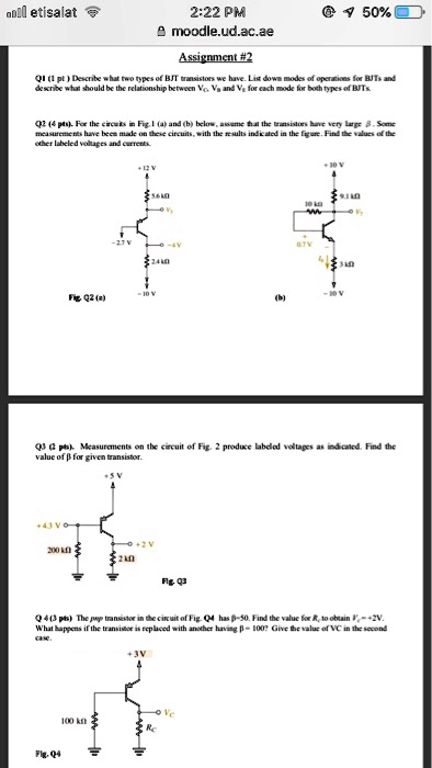 SOLVED: Letisalat 2:22 PM 50% Moodle.ud.ac.ae Assignment #2 QI (1 Pt ...