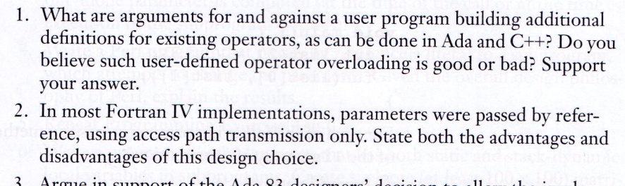 SOLVED: 1. What are arguments for and against a user program building ...
