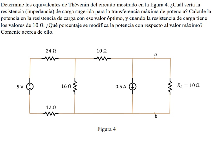 SOLVED: Determine The Thévenin Equivalents Of The Circuit Shown In ...