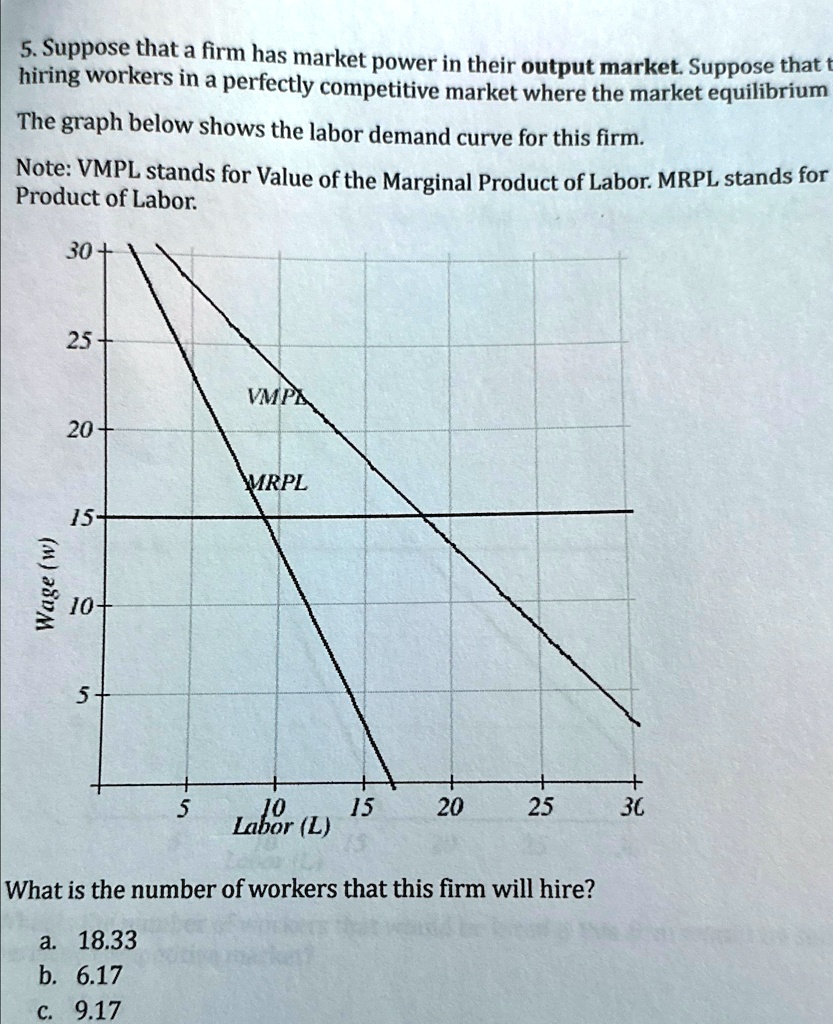 The Output In A Market With Market Power Is SOLVED: Suppose that a firm has market power in their output market