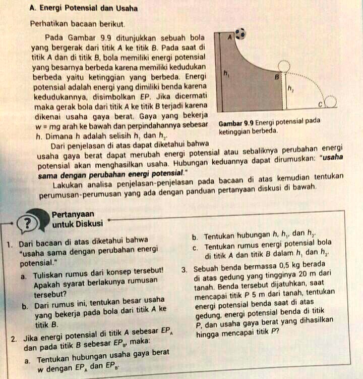 SOLVED: Minta Tolong Jawaban Dan Cara Mengerjakannya Encrgi Potensial ...