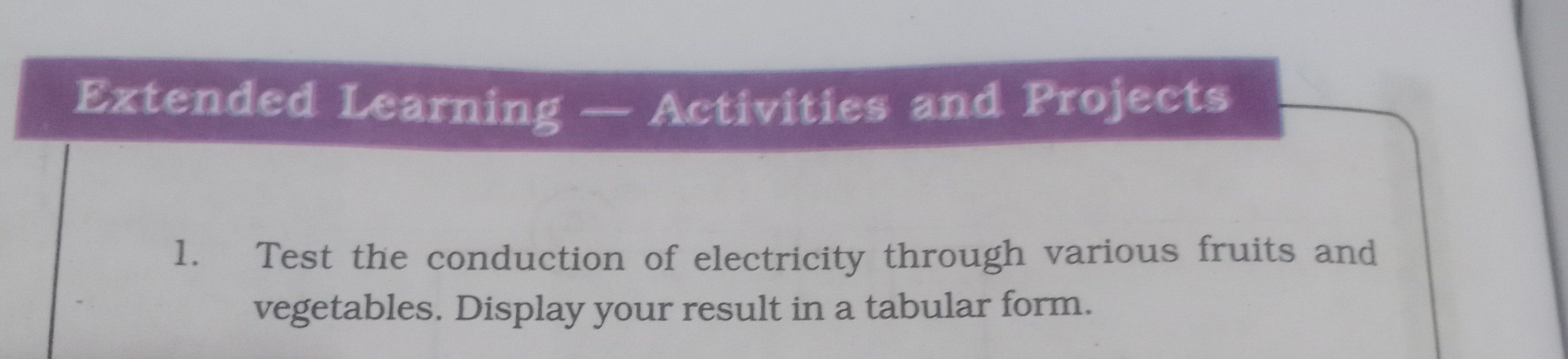 SOLVED Extended Learning Activities and Projects 1. Test the