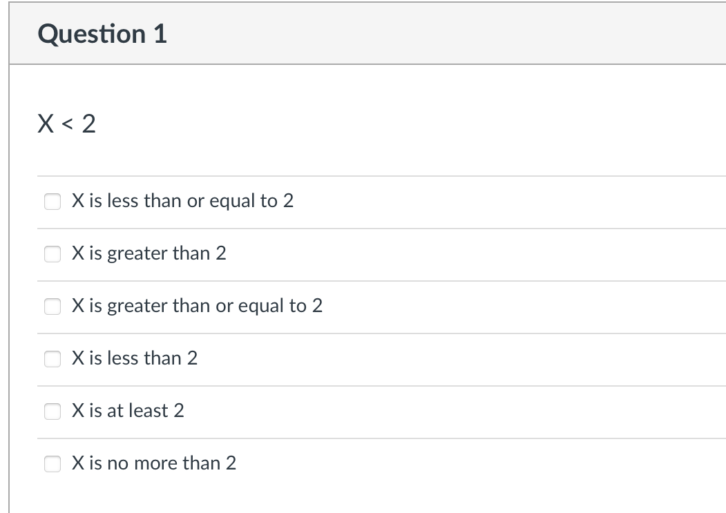 1 more than 2 is equal to