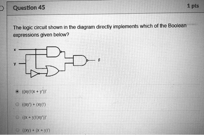 The Logic Circuit Shown In The Diagram Directly Imple - vrogue.co